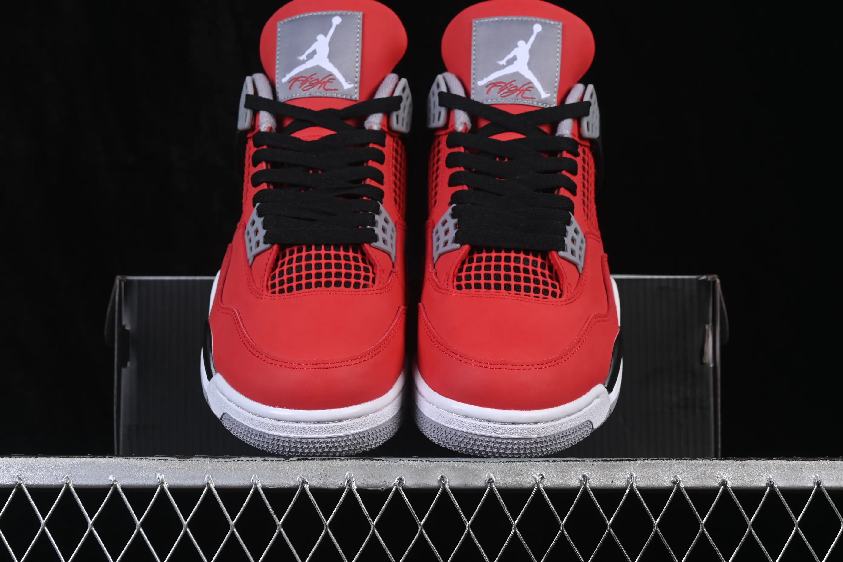 All categories Air Jordan Jordan series basketball shoes Air Jordan 4 Air Jordan 4 "Toro" AJ4 Joe 4 Big Red Bull replica basketball shoes FQ8138-600